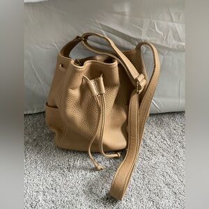 Coach Tan Leather Shoulder Bag